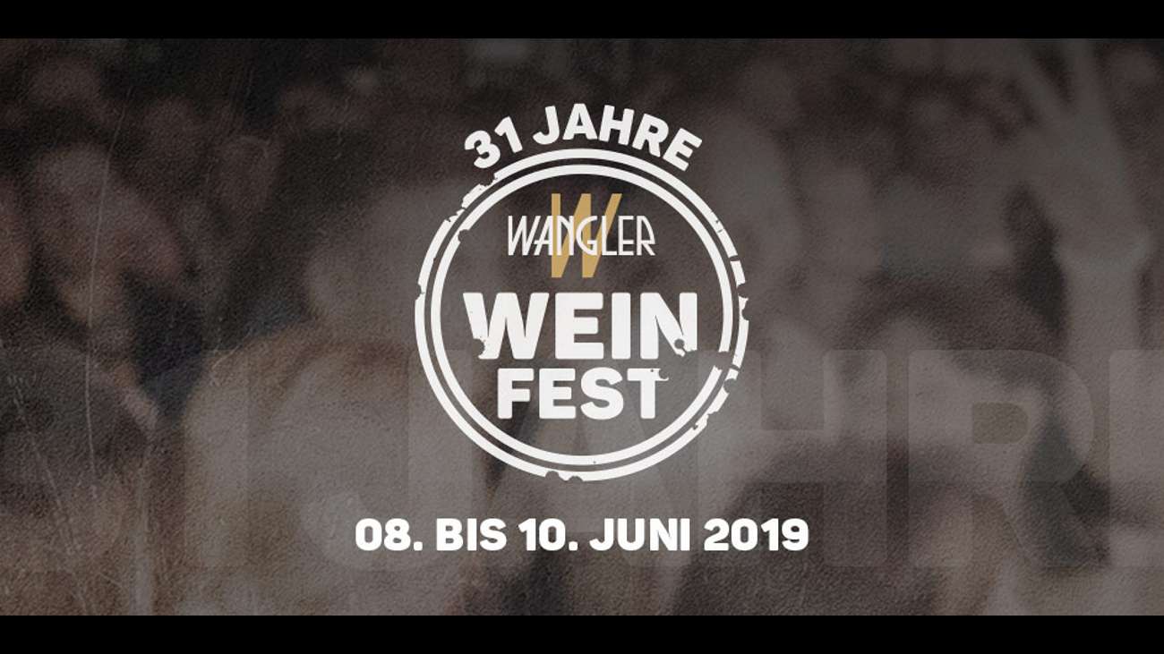 Weinfest Wangler - das Logo 2019